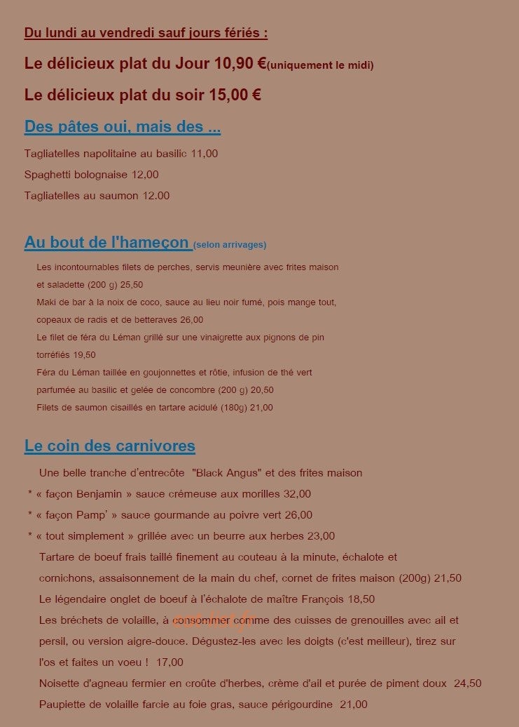 Les Tournesols — carte page 2