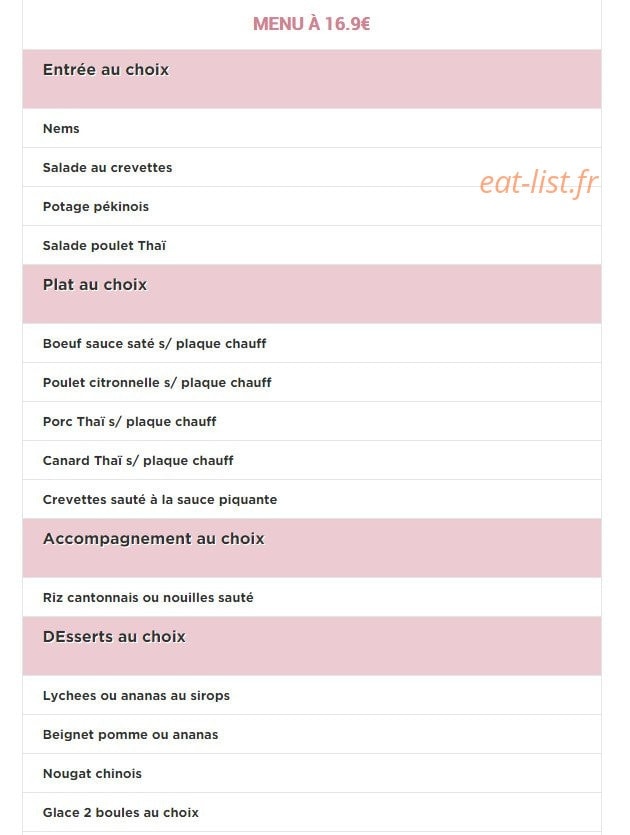 Royal Thonon — carte page 11