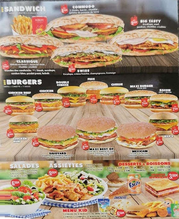 Tacos & Co — carte page 4