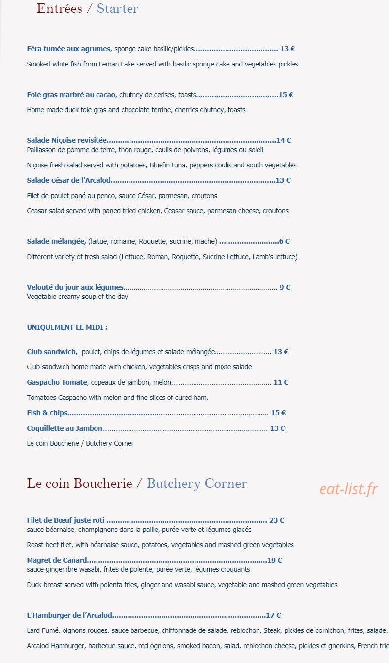 Arcalod — carte page 1