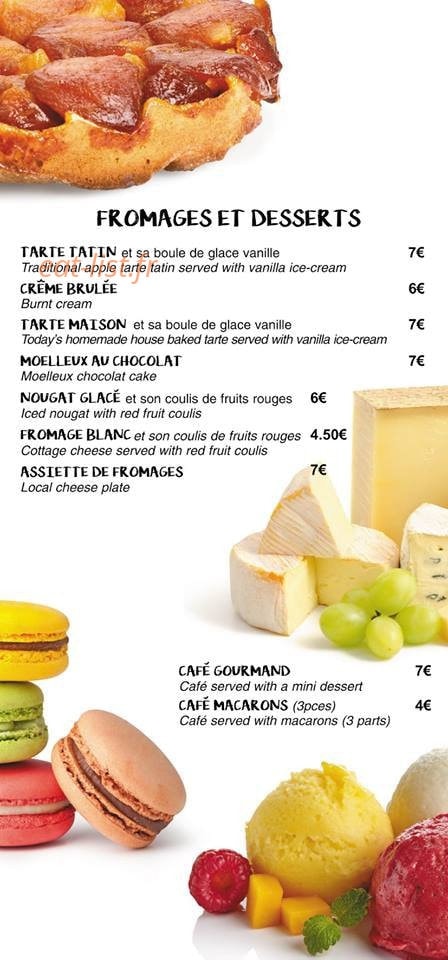 Le Lac Bleu — carte page 3