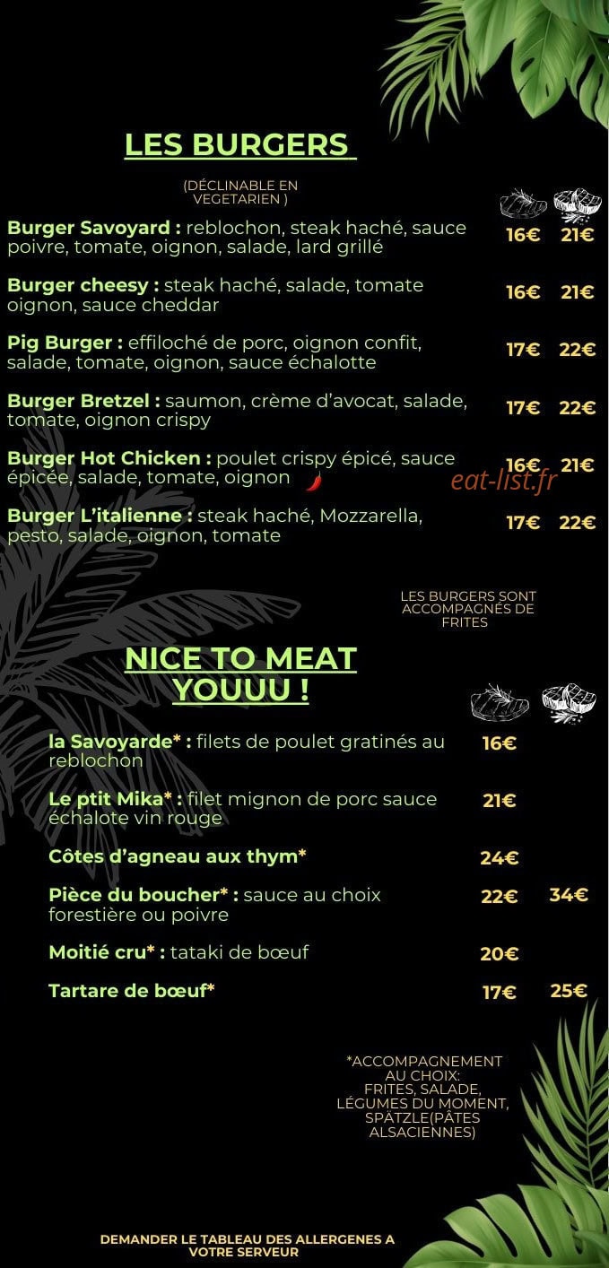 Le sunset beach — carte page 3