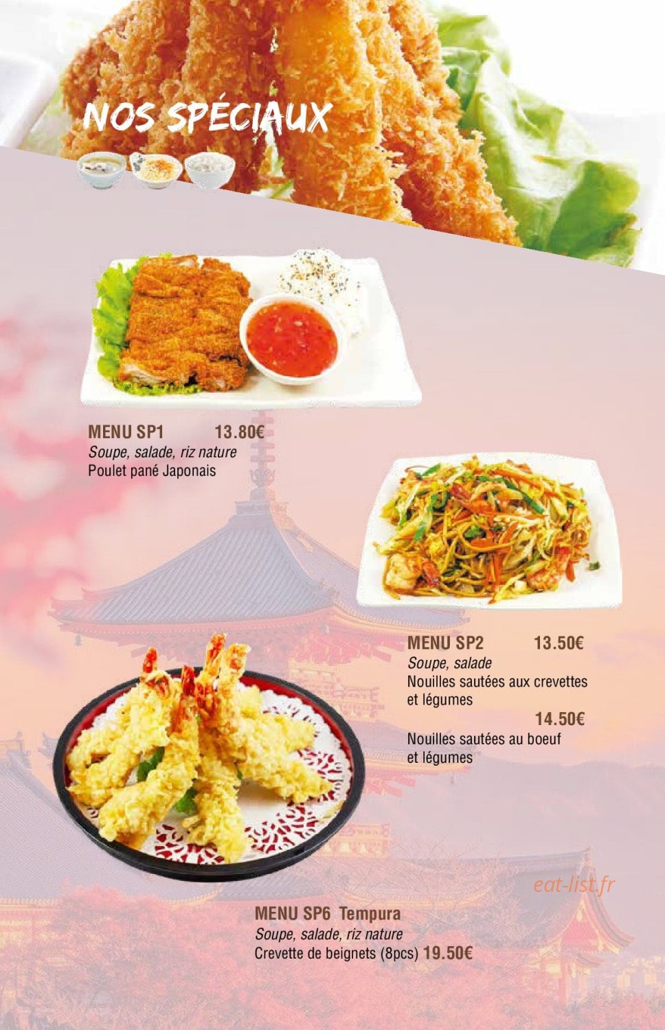 Oky Sushi — carte page 9
