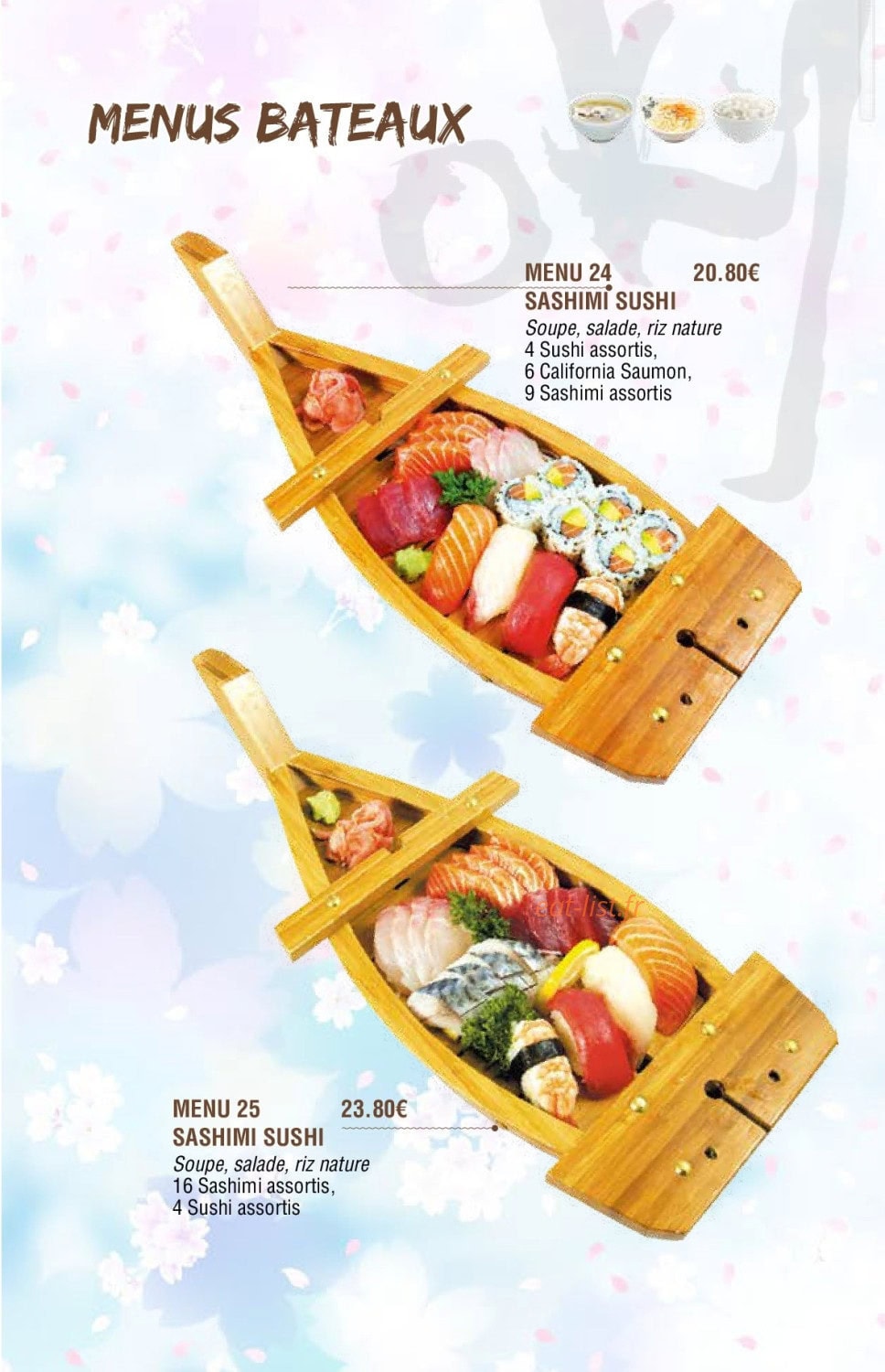 Oky Sushi — carte page 6