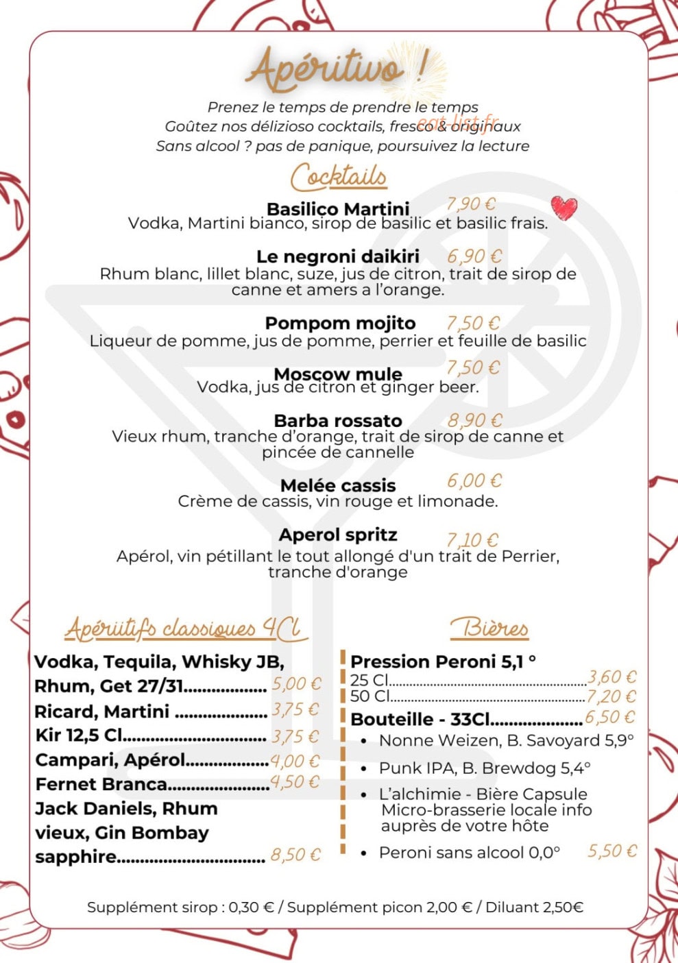 Piamore — carte page 5