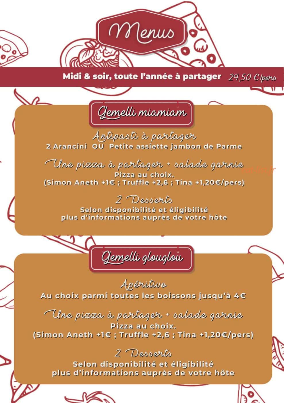 Piamore — carte page 4