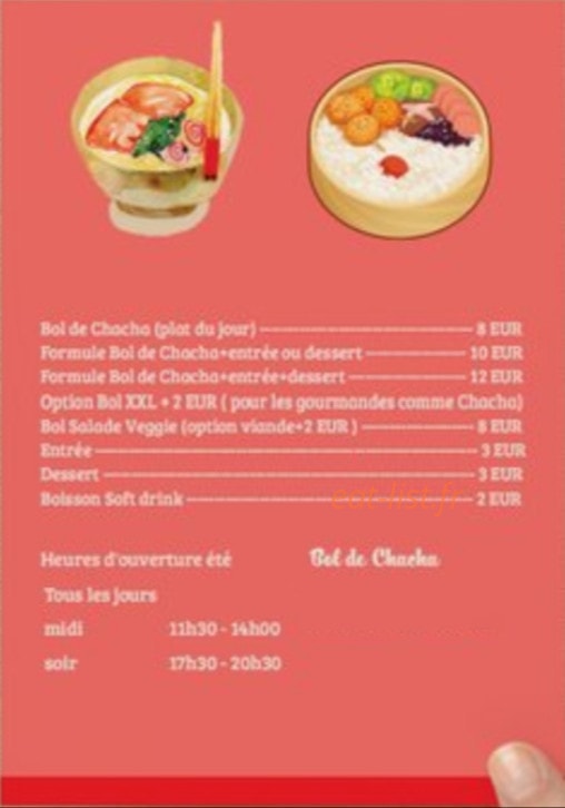 Bol de Chacha — carte page 2