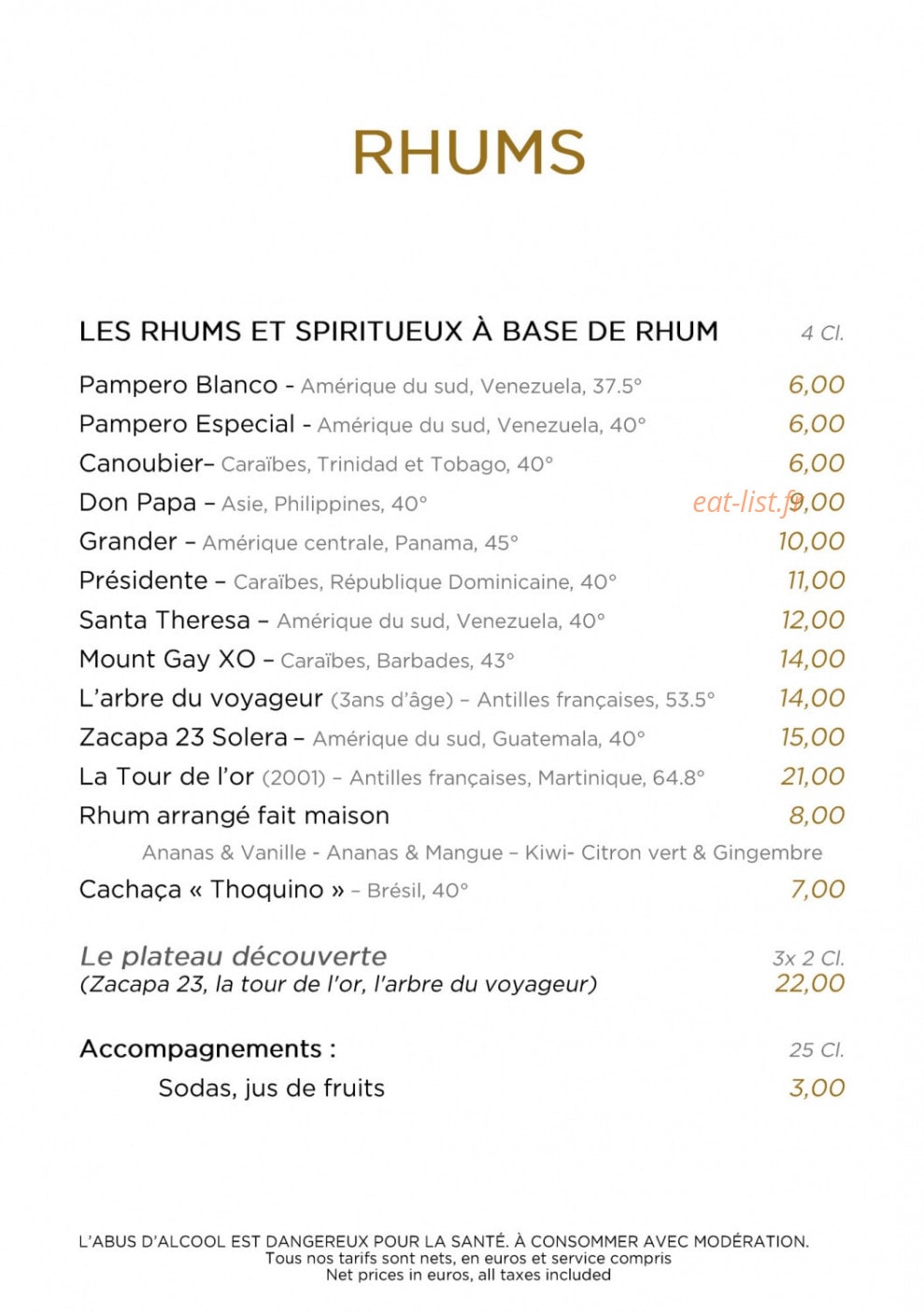 Le chalet florimont — carte page 17