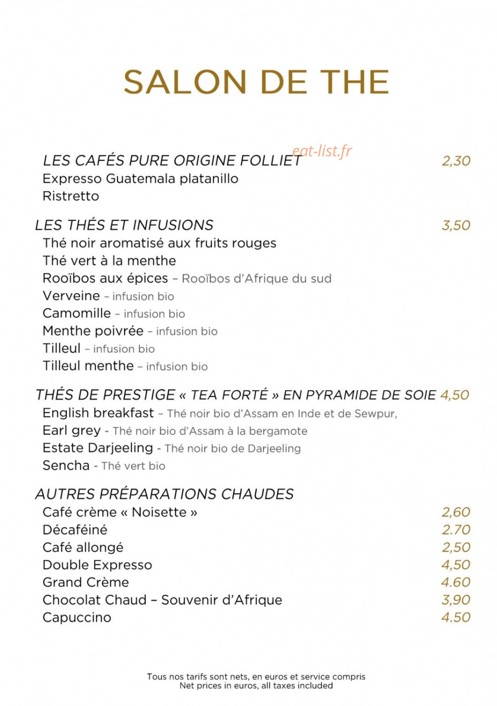 Le chalet florimont — carte page 16