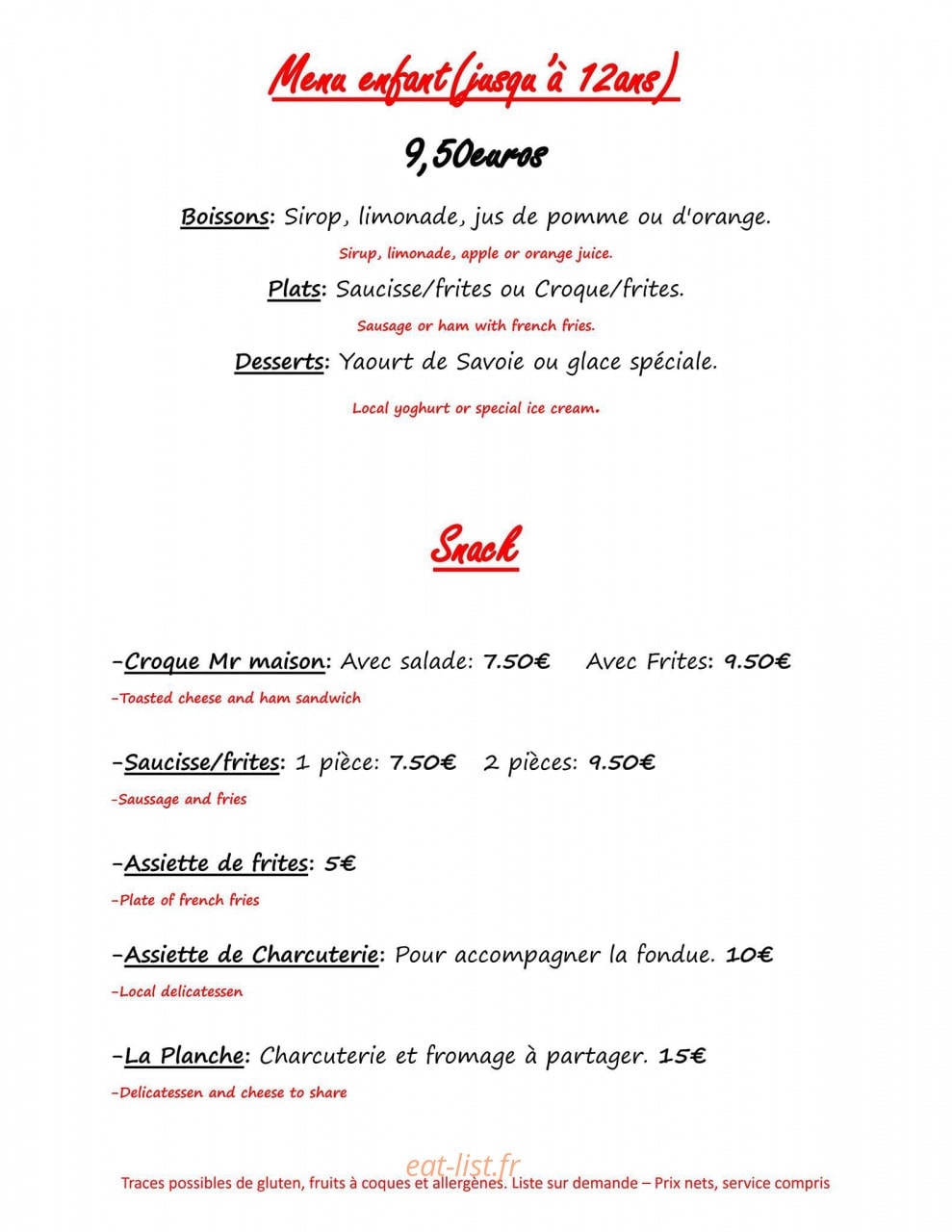 L'Avalanche — carte page 5