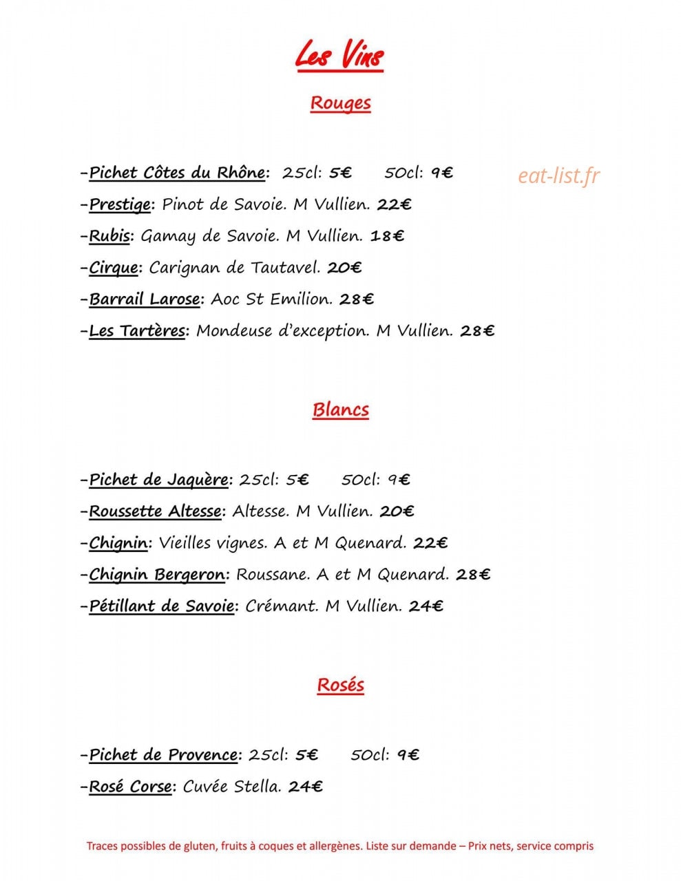 L'Avalanche — carte page 7