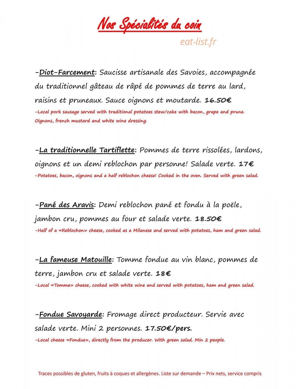 L'Avalanche — carte page 3