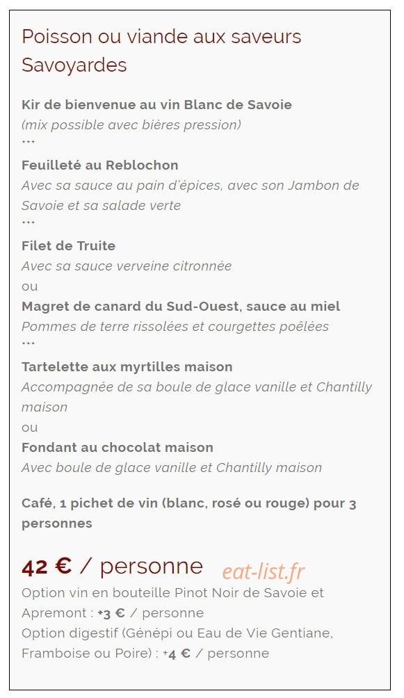Chalet la pricaz — carte page 2