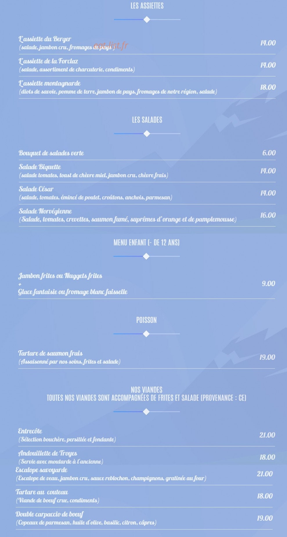 L'Edelweiss — carte page 1