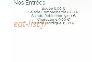 Chez Bruno — carte page 3
