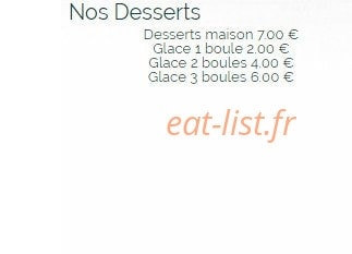Chez Bruno — carte page 6