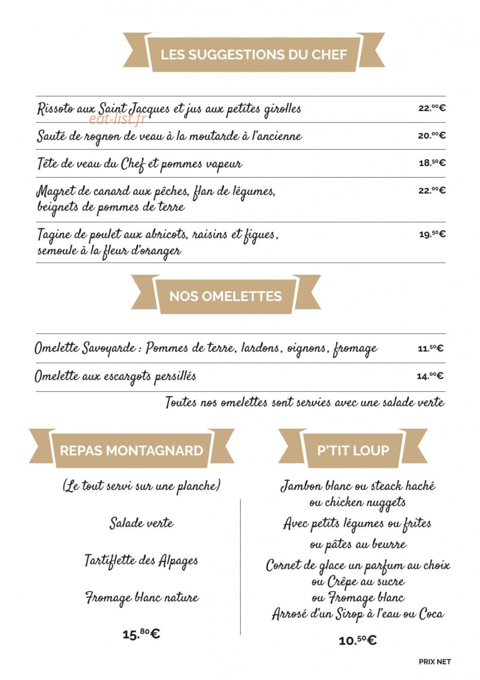 La grolle — carte page 2