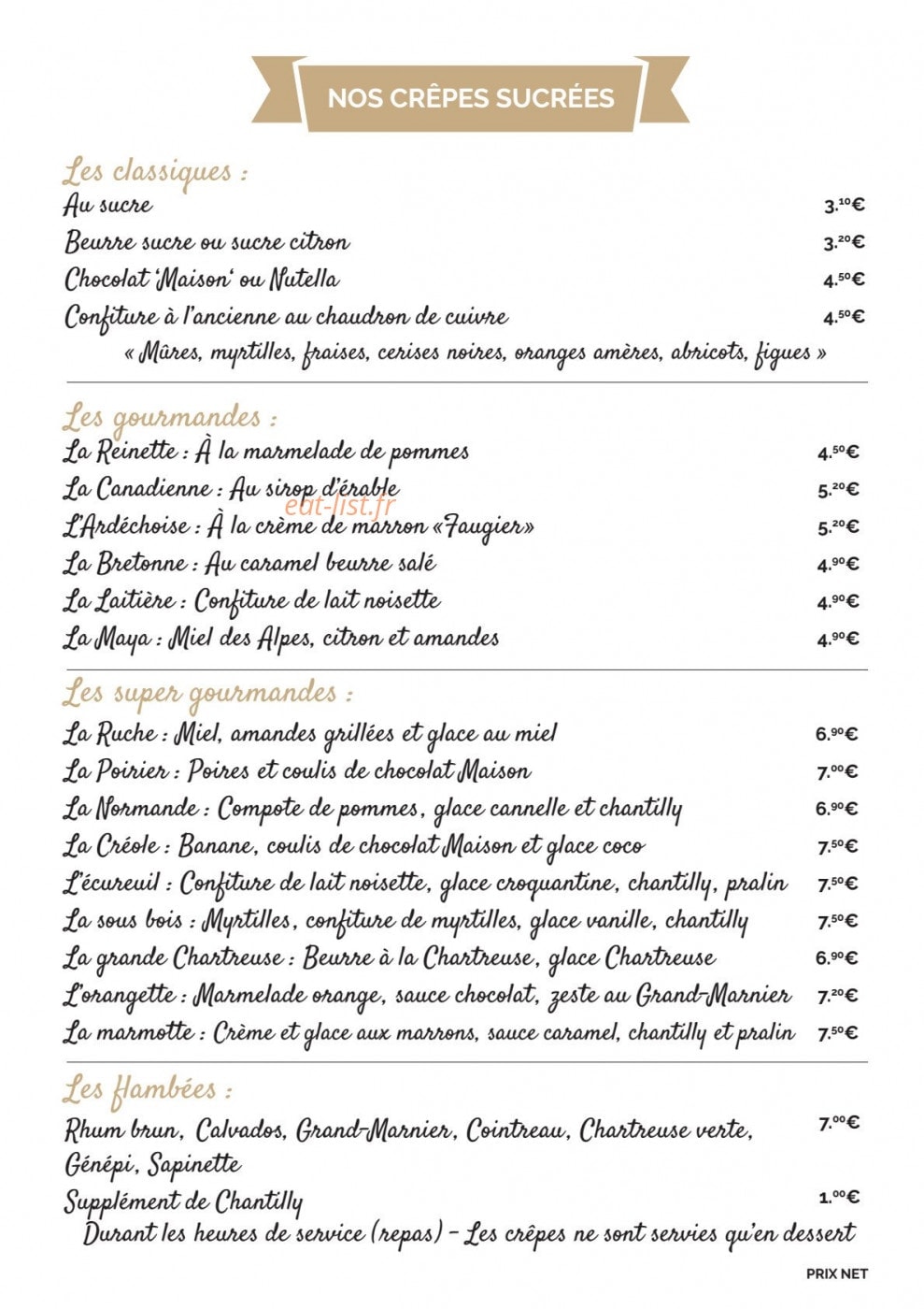 La grolle — carte page 6