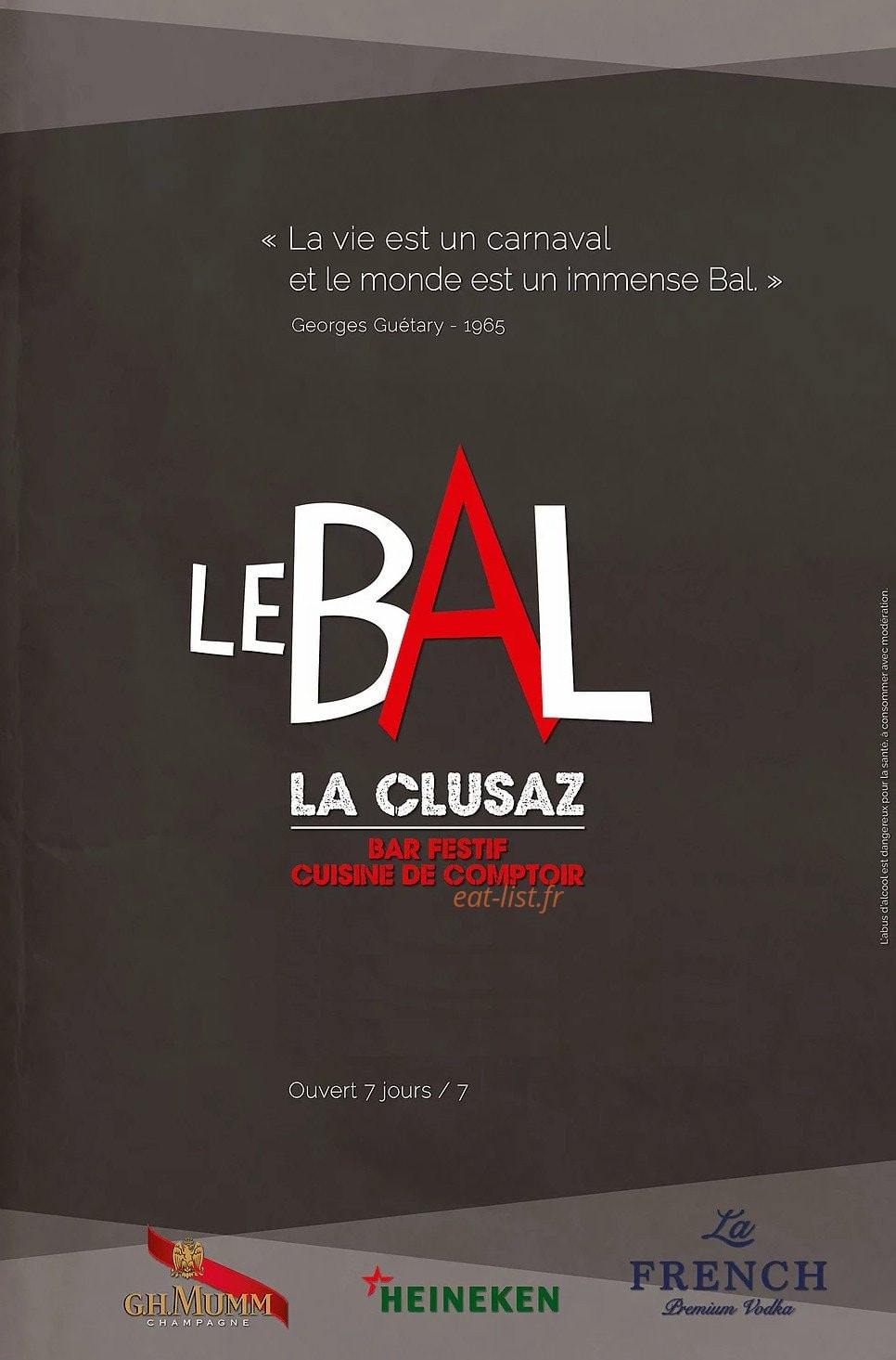 Le Bal — carte page 12