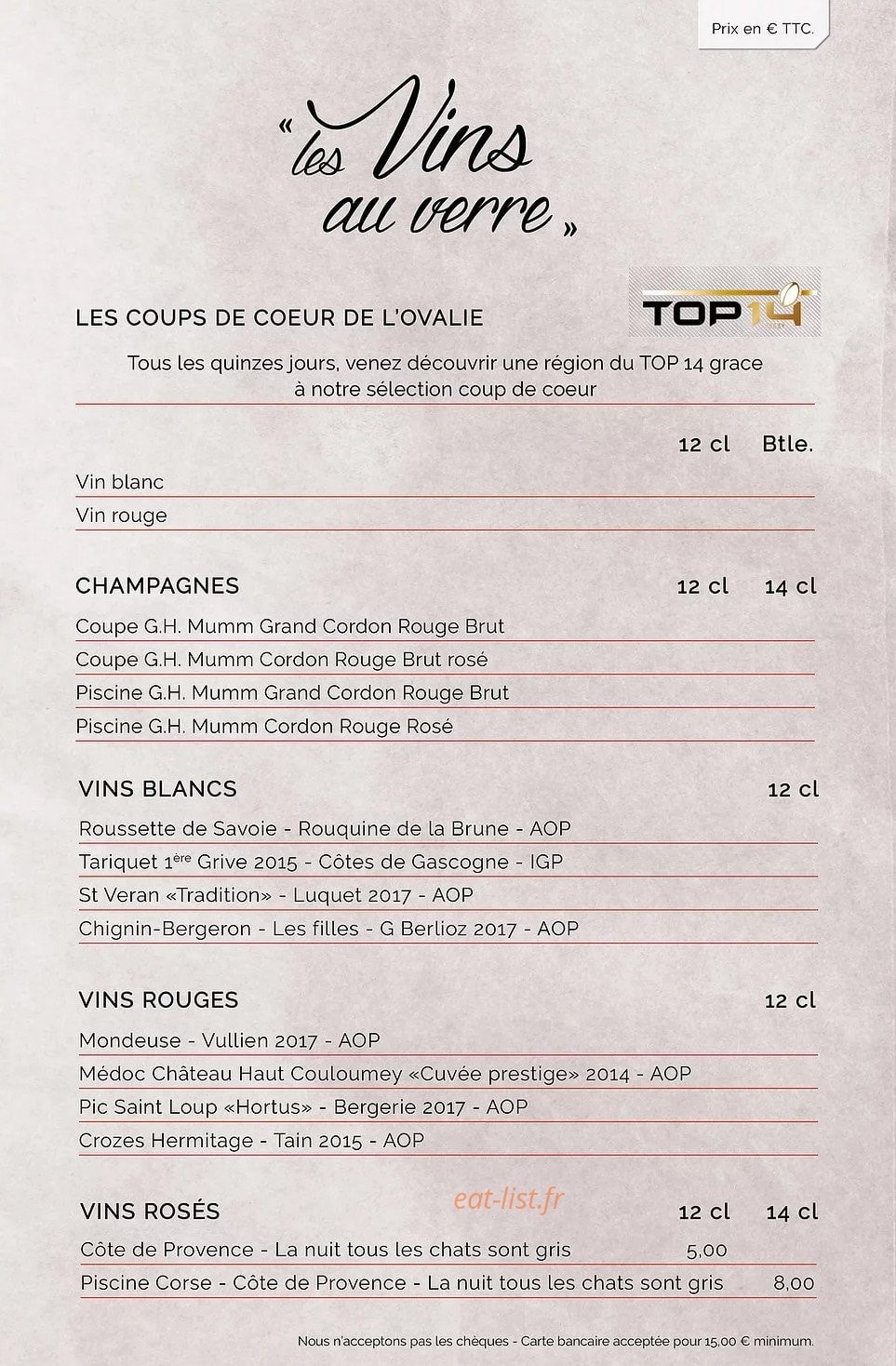 Le Bal — carte page 5