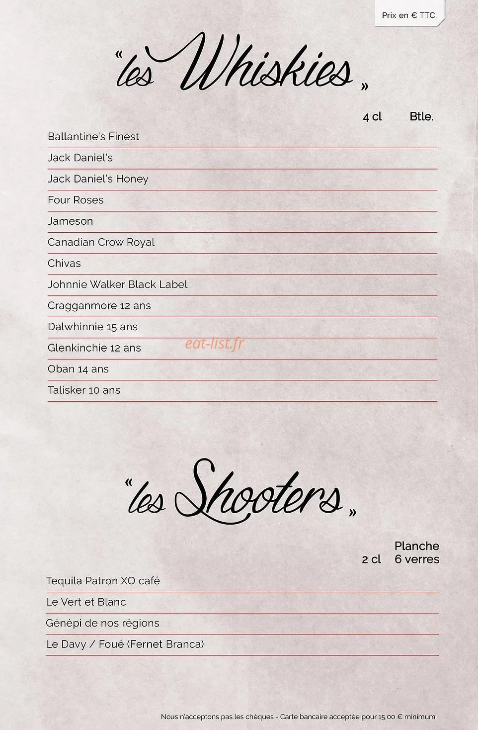 Le Bal — carte page 10