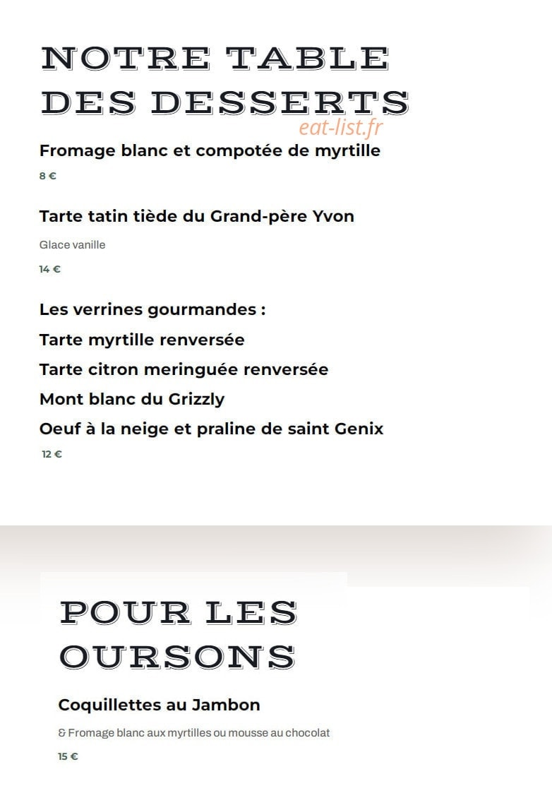 Le Grizzly — carte page 4