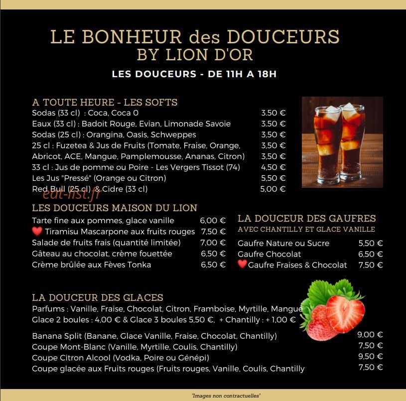 Le lion d'or — carte page 4