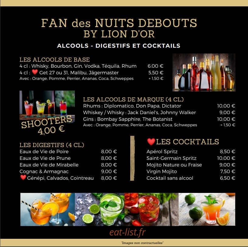 Le lion d'or — carte page 6