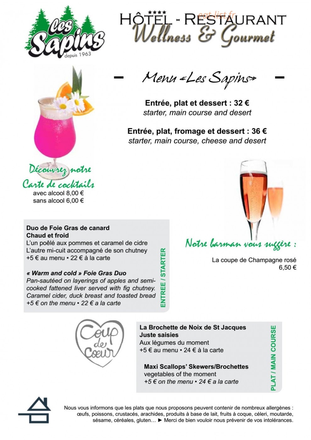 Les Sapins — carte page 2