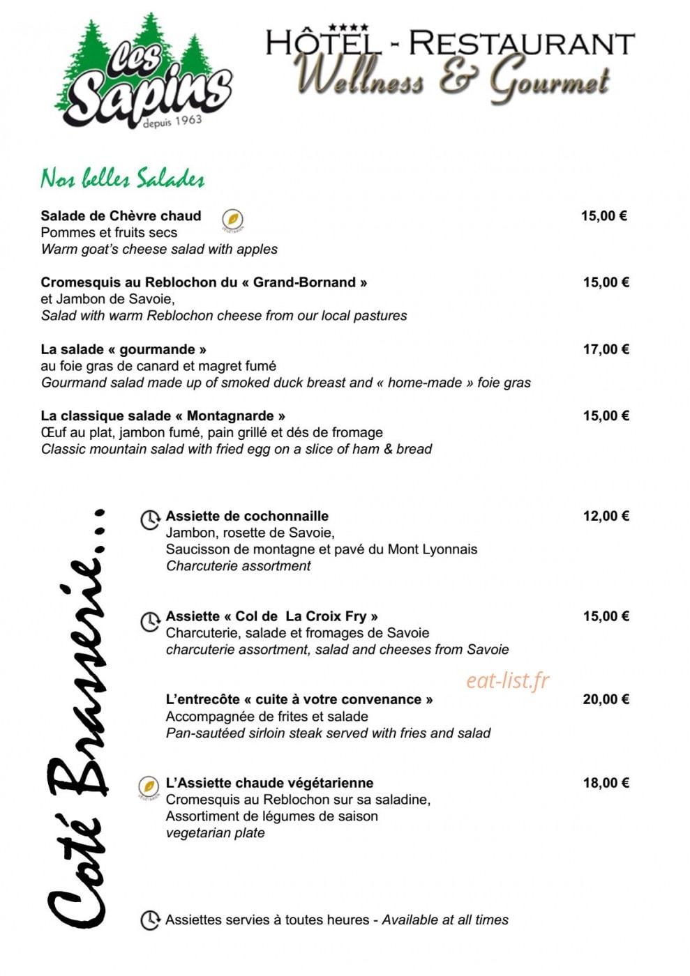 Les Sapins — carte page 5