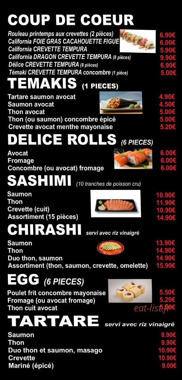 Kichi Sushi — carte page 6