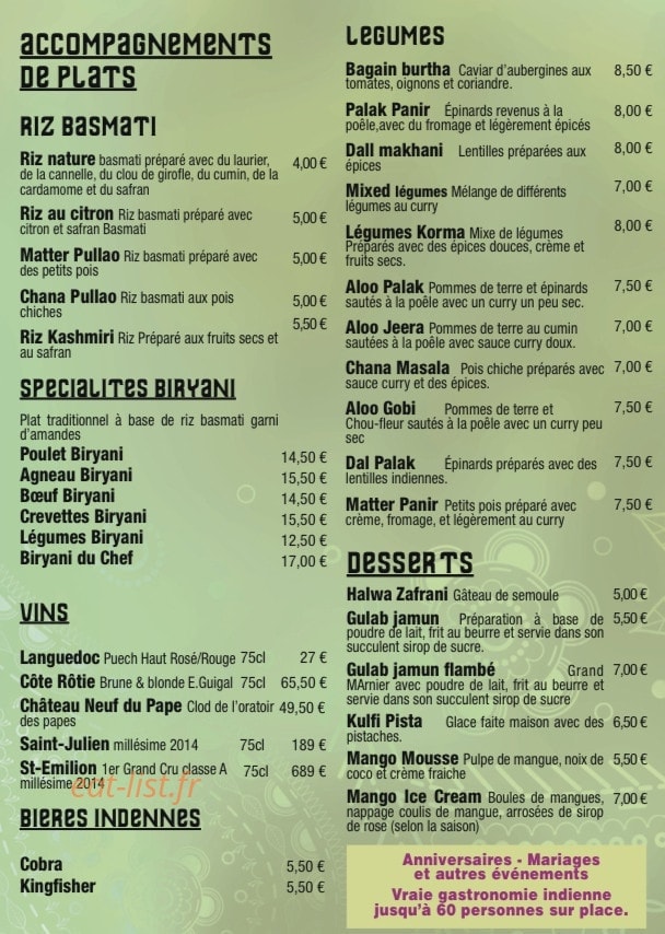 Bollywood — carte page 4