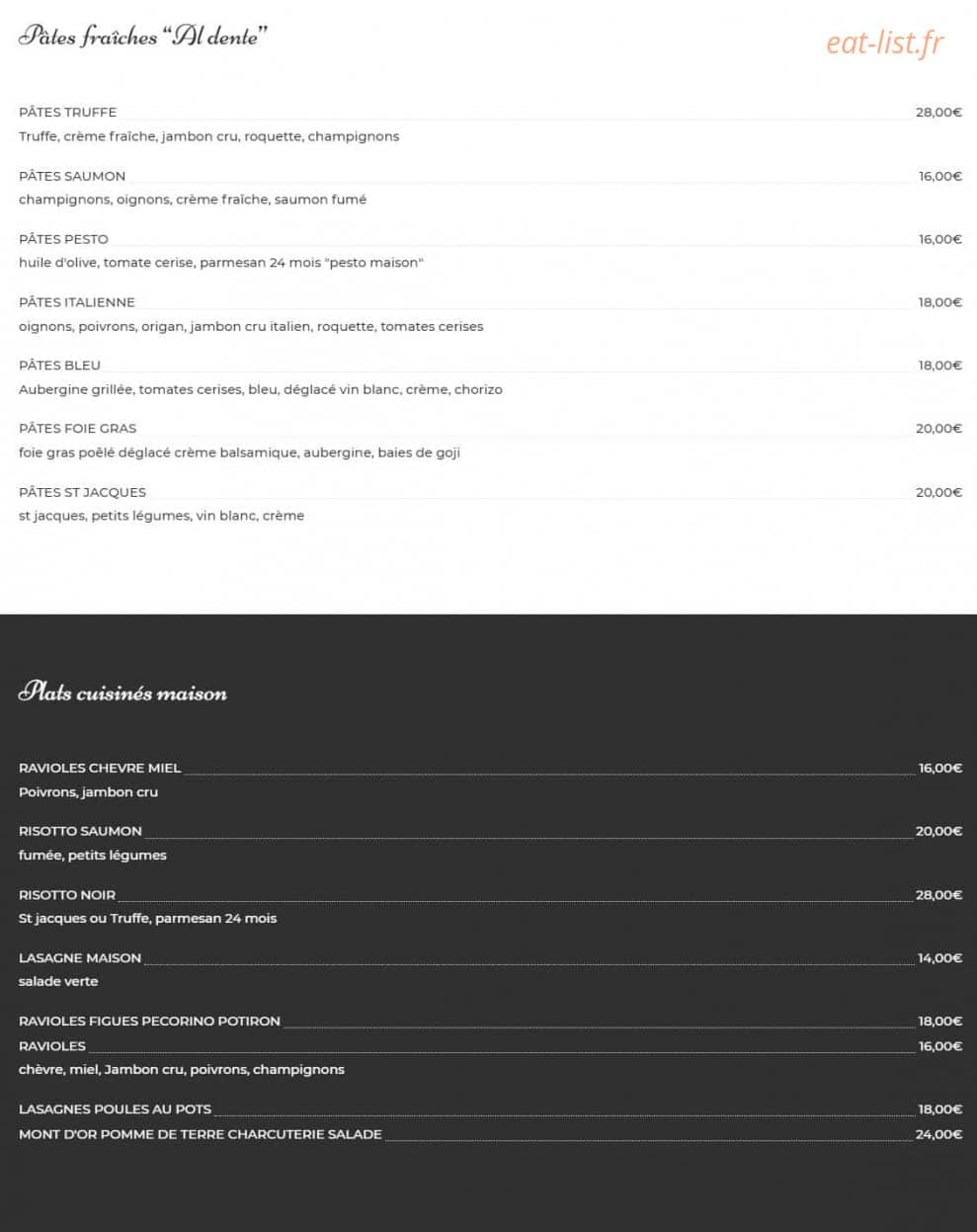 Le Cosy 2.0 — carte page 3