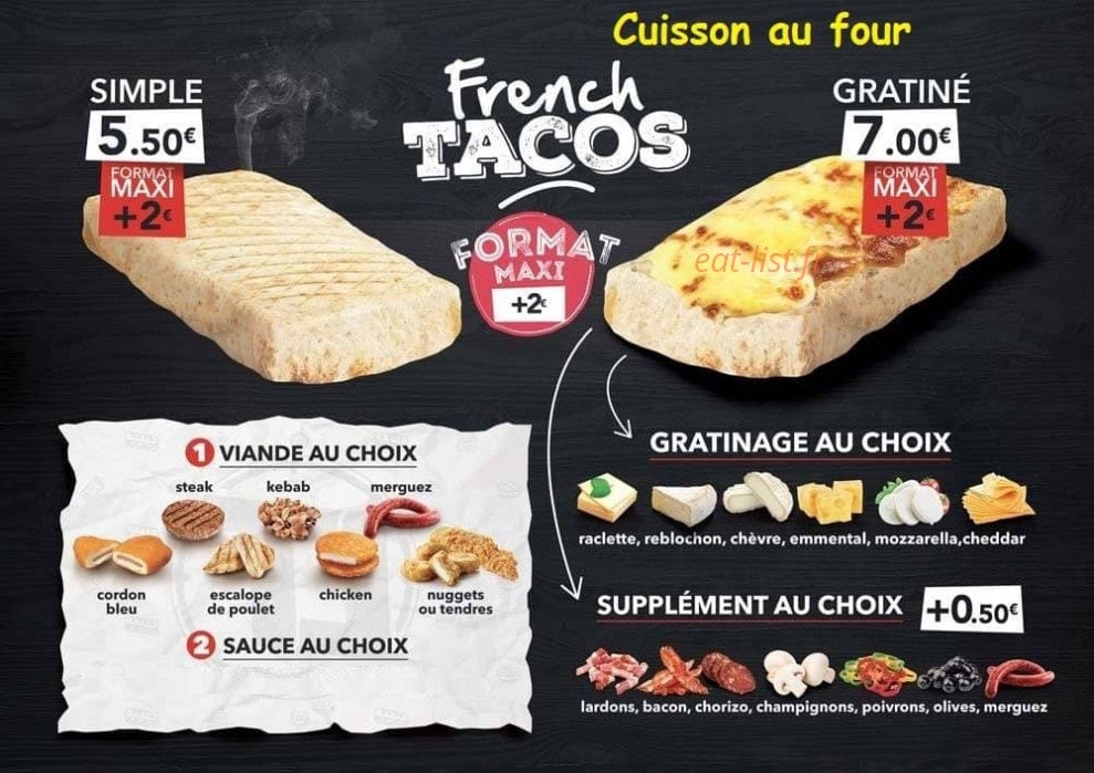Lunch Time — carte page 1