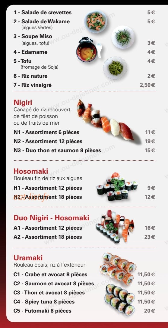 Mizuki — carte page 2