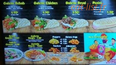 Tacos food — carte page 3