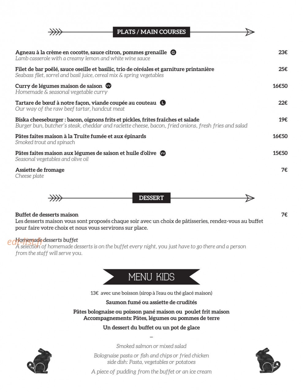 La Biskatcha — carte page 4
