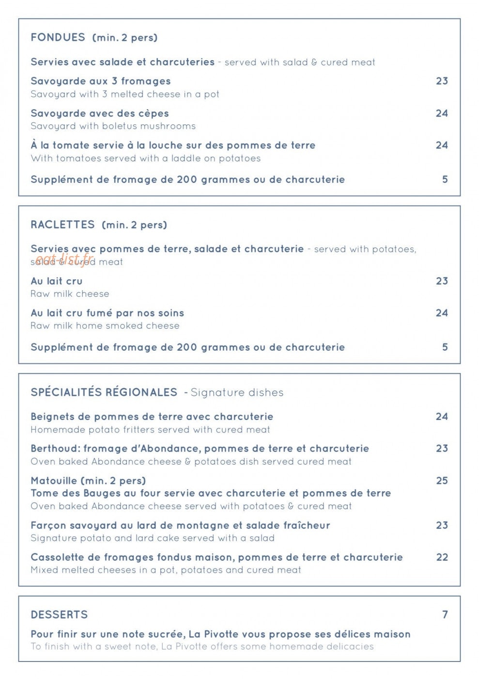 La Pivotte — carte page 2