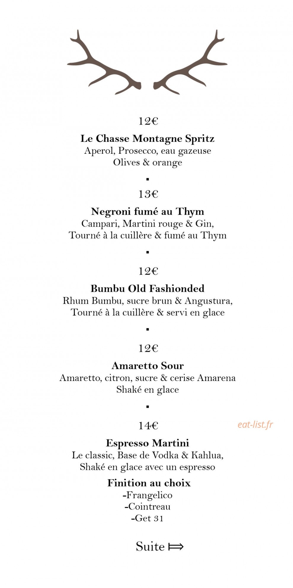 Le Chasse Montagne — carte page 2