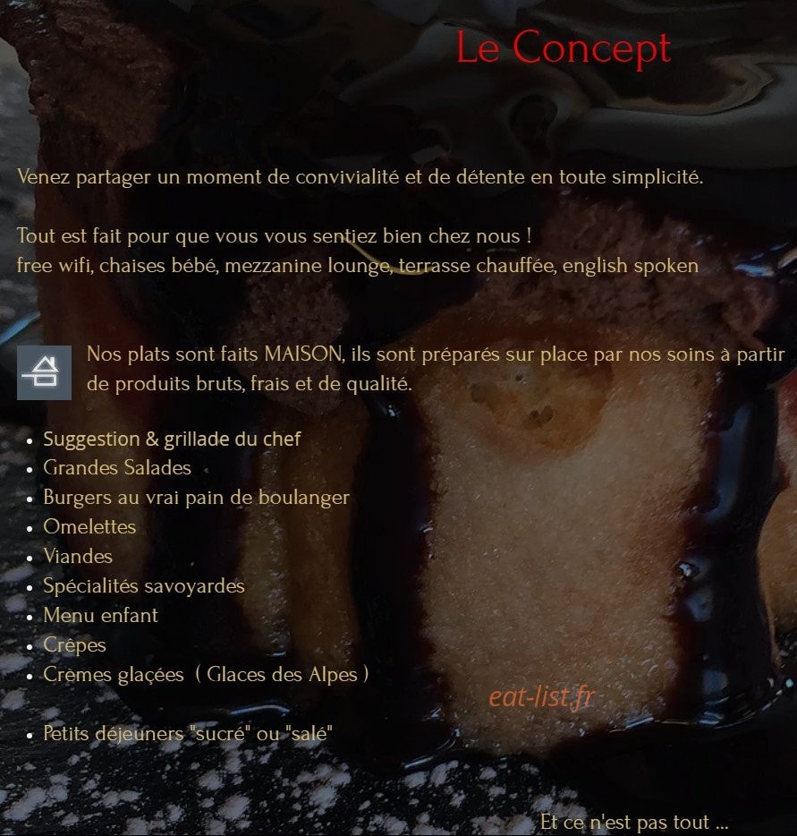 Les Notes Gourmandes — carte page 2