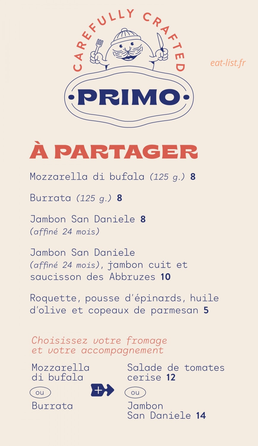 Primo — carte page 1