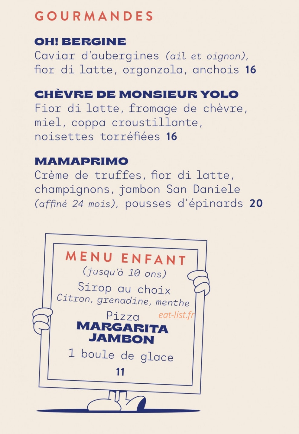 Primo — carte page 3