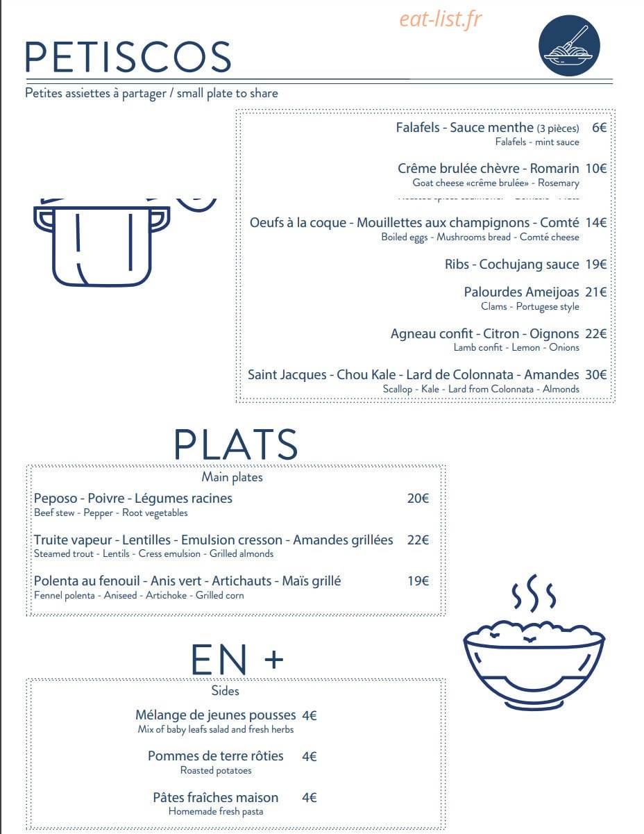 Velvette — carte page 2