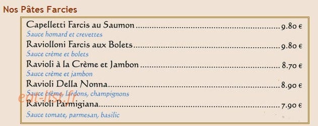 Le fournil — carte page 10