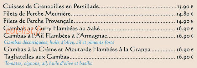 Le fournil — carte page 3