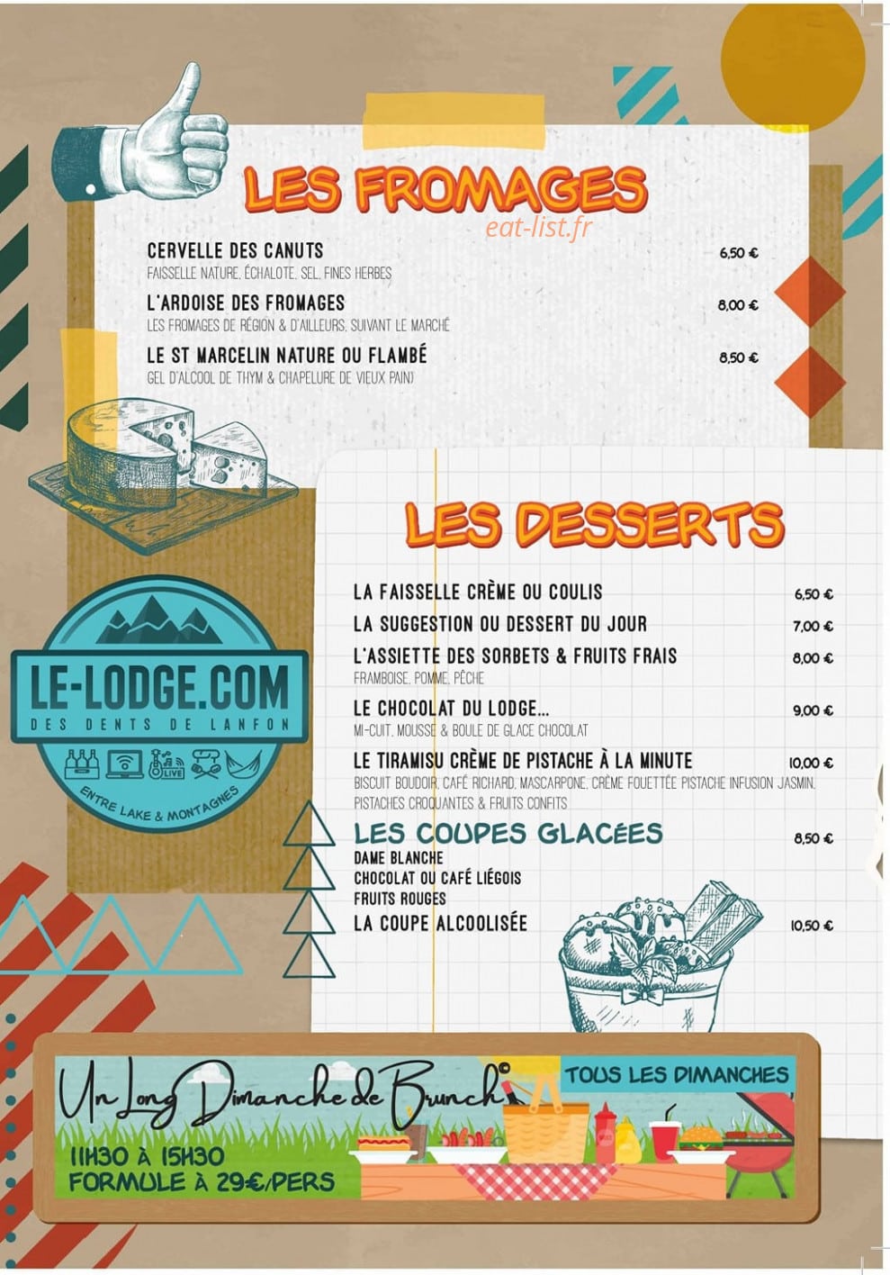 Le Lodge des Dents de Lanfon — carte page 3