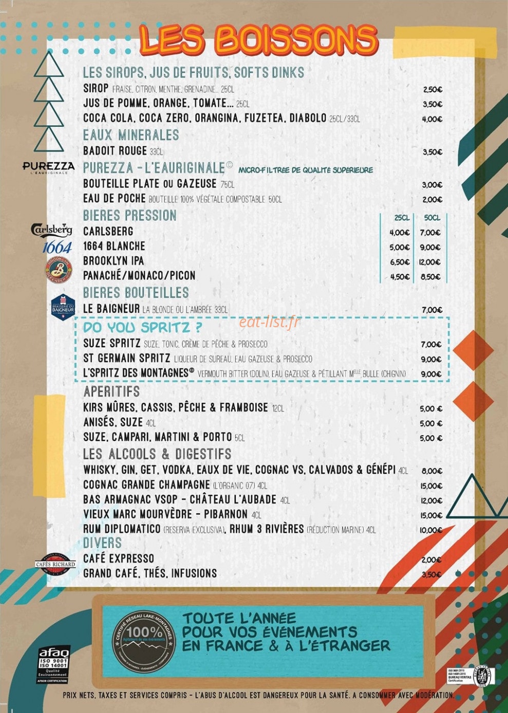 Le Lodge des Dents de Lanfon — carte page 4