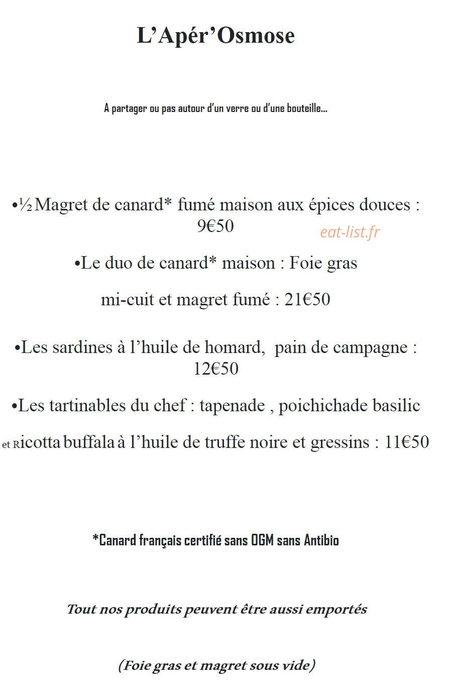 L'osmose du lac — carte page 2
