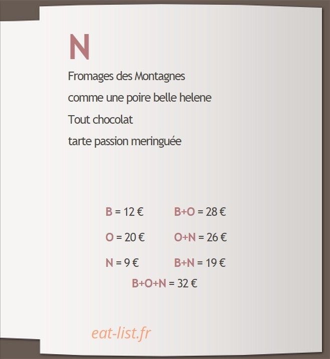 Le Confidentiel — carte page 2