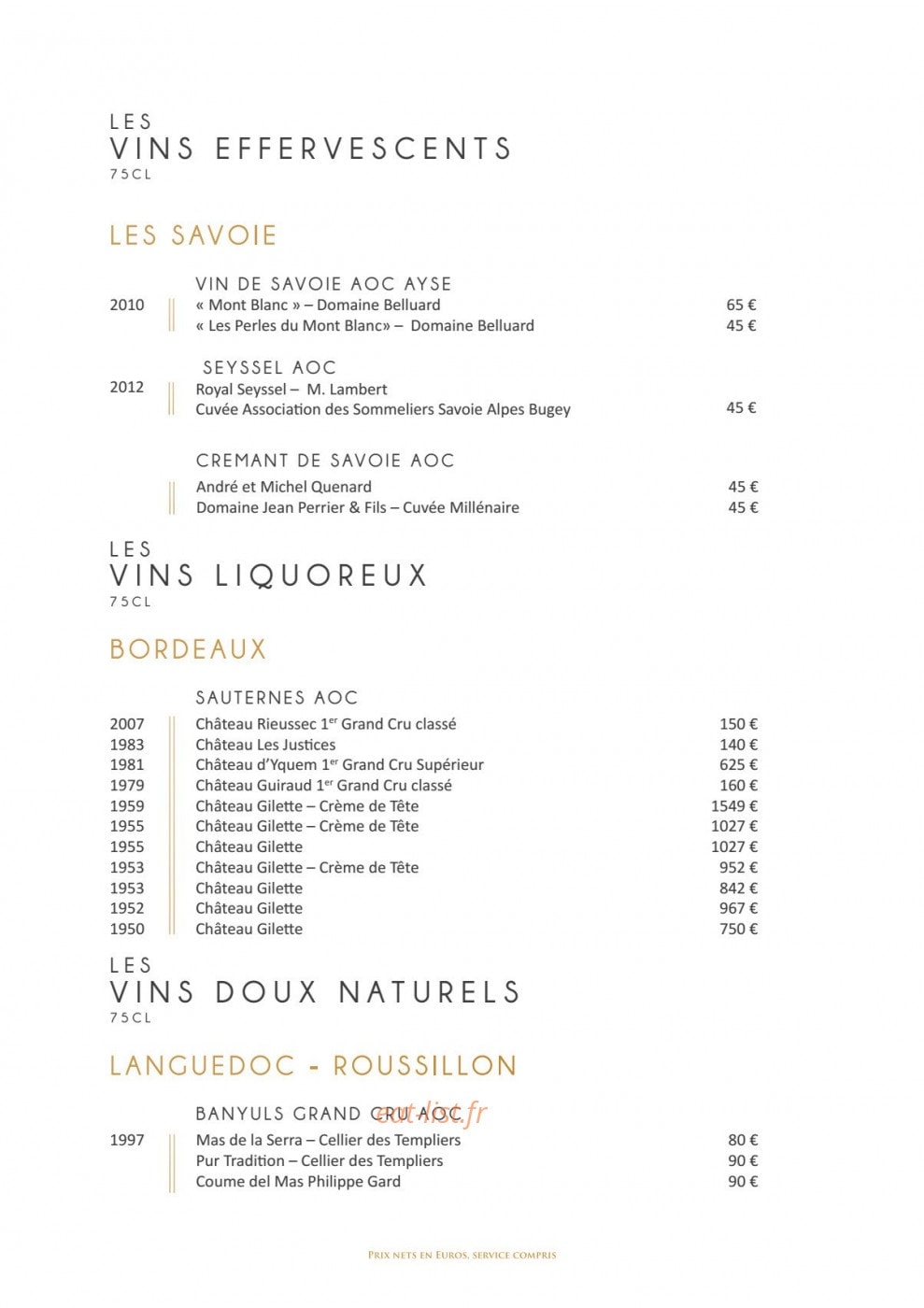 Abbaye de Talloires — carte page 11
